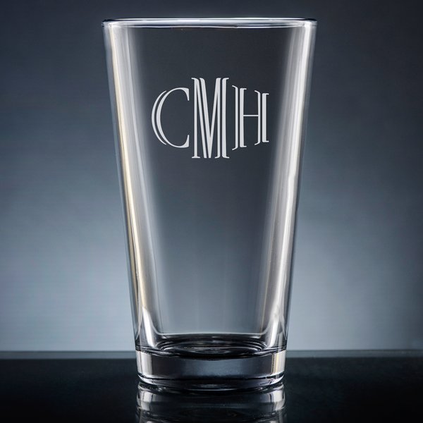 Altamira Monogram Pint Glass-image