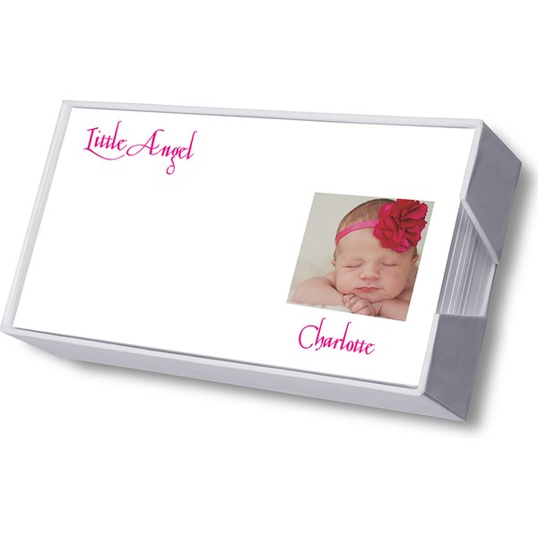 Family Photo List - White With Holder-image
