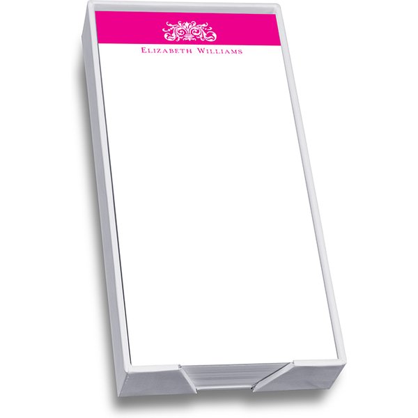 Garden Mini List - White With Holder-image