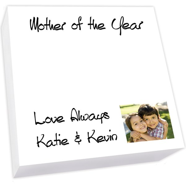 Family Photo Memo Square - White Refill-image