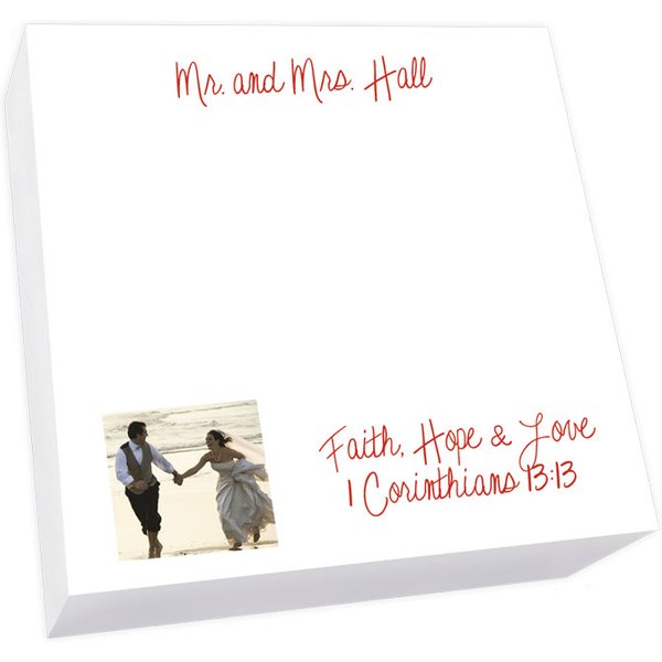 Custom Image Memo Square - White Refill-image