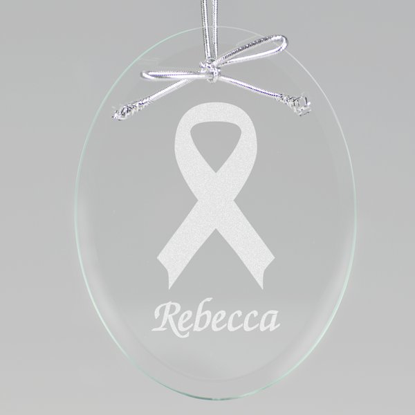 Ribbon Keepsake Ornament - Oval-image