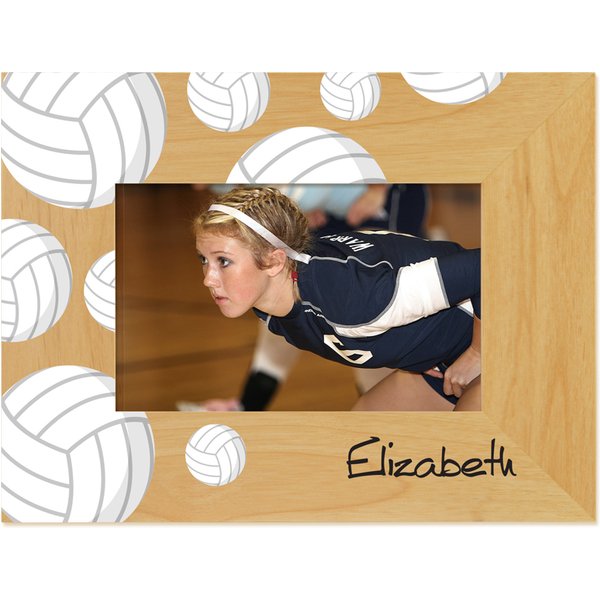 Volleyball Printed Picture Frame-image