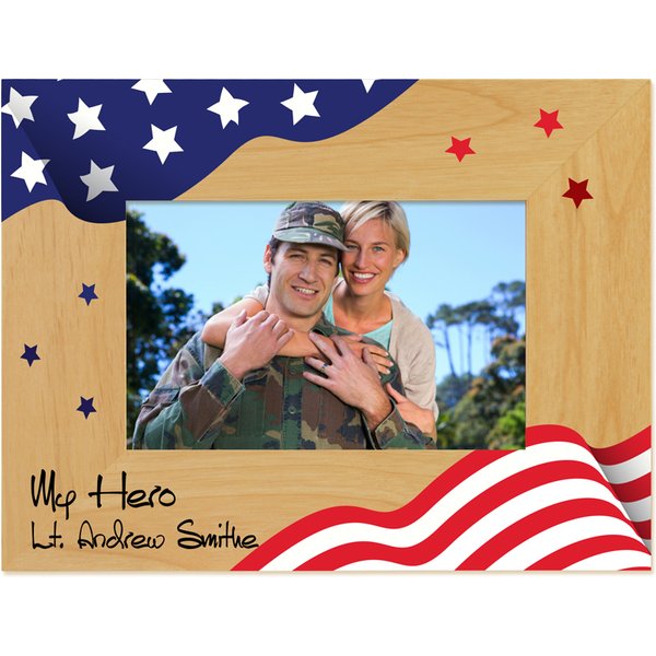 Our Hero Printed Picture Frame-image