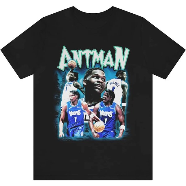 Anthony Edwards Shirt Classic Vintage Bootleg T Shirt-image