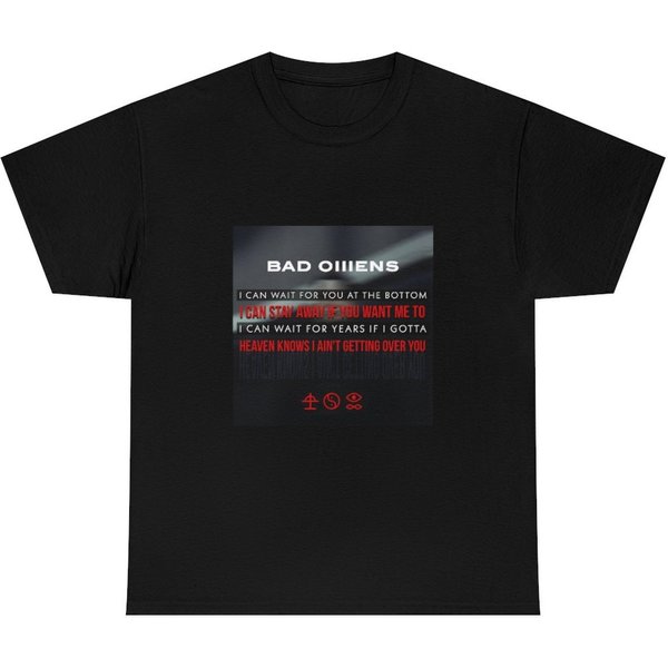 Just Bad Pretend Omens Lyrics Tee-image