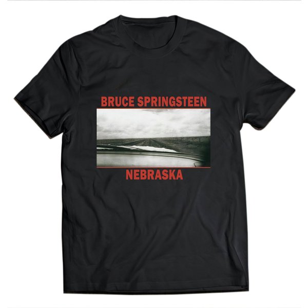 Bruce Springsteen Nebraska Logo T-Shirt-image