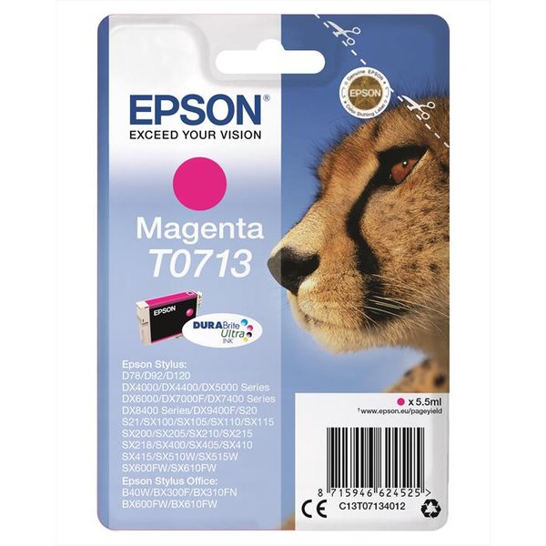 Epson - Cartuccia Inchiostro Magenta C13T07134021-Magenta-image