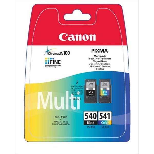 Canon - Pg-540/Cl-541 Multipack-Black, Colors-image