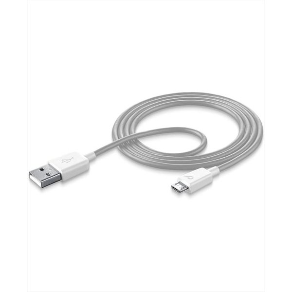 Cellularline - Usb Data Cable - Micro Usb-bianco-image