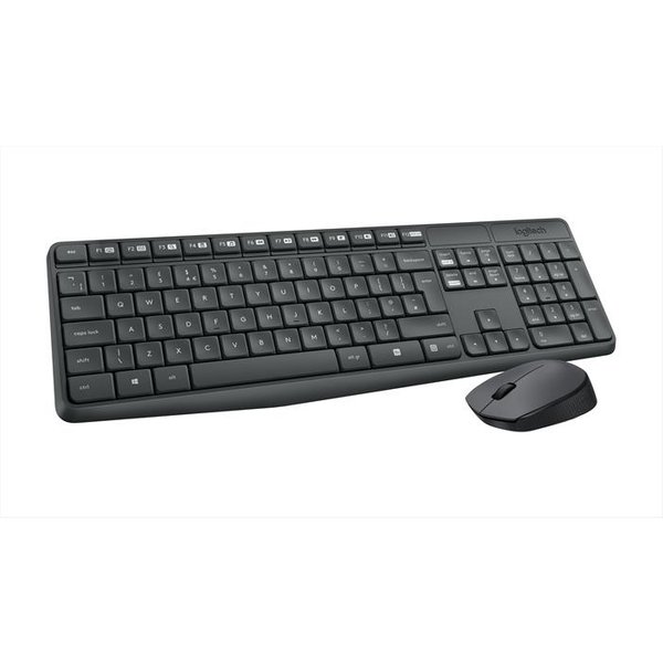 Logitech - Mk235 Wireless Combo-Grigio-image