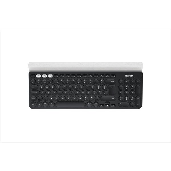 Logitech - K780 Multi-Device Wireles-Grigio / Bianco-image