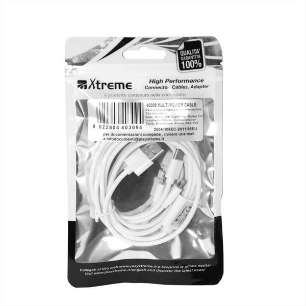 Xtreme - 40309 - Cavo Usb 3In1-image