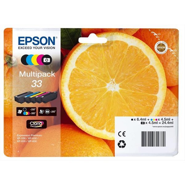 Epson - C13t33374021-multipack 5 Colori (ncmg+nf)-image