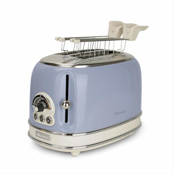 Ariete - 155 Tostapane 2 Fette Con Pinze Vintage-celeste-image