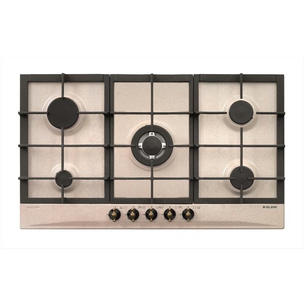 Glem GAS - Piano Cottura A GAS Gt955Hsa- 0Cm-Avena-image