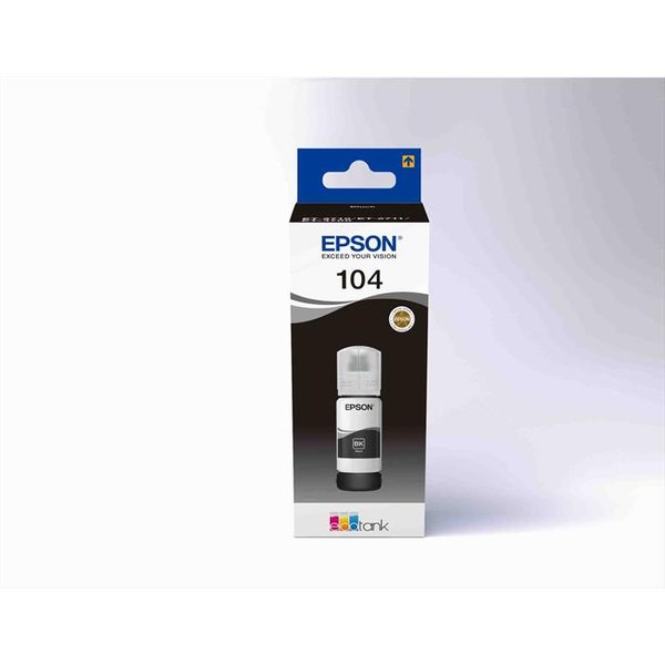 Epson - 104 Flacone Di Inchiostro Ecotank T00p1 Nero-nero-image