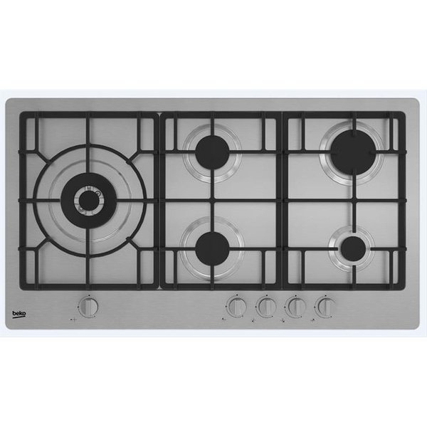 Beko - Piano Cottura A Gas Himl 95225 Sxe 0Cm-Inox-image