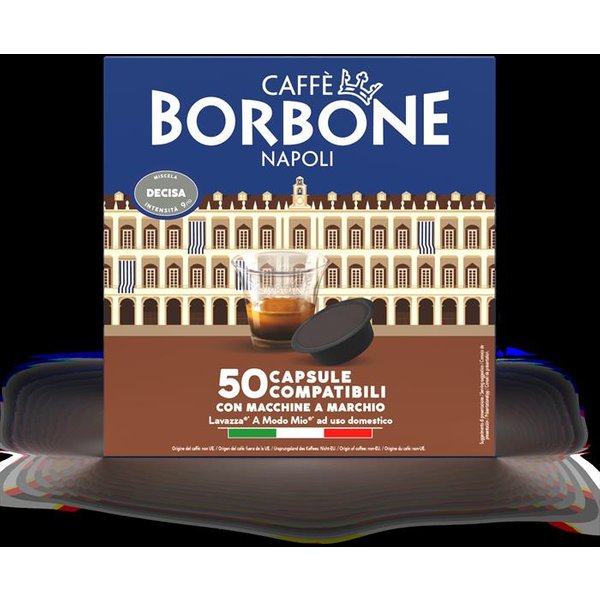 Caffe Borbone - Miscela Decisa - Comp. Lavazza A Modo Mio 50 Caps-image