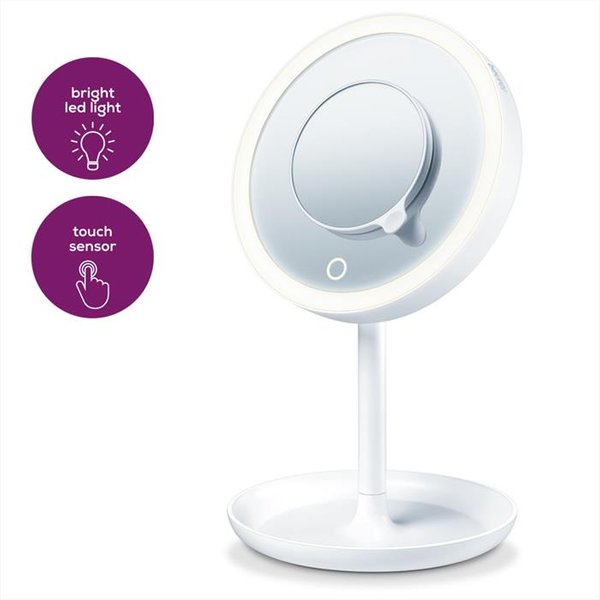 Beurer - Bs 45 Specchio Cosmetico Illuminato Con Luce Led-Bianco-image