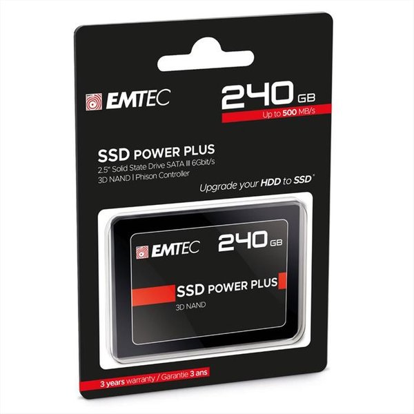 Emtec - Emtec Ssd Intern X150 240Gb-Nero-image