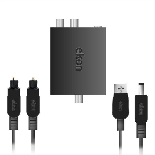Ekon - Convertitore Toslink A Rca/jack 3,5 Mm-image
