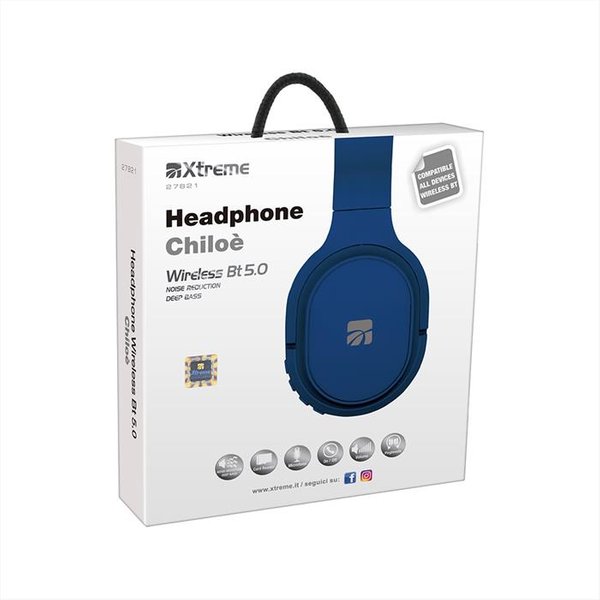 Xtreme - Headphone Chiloe' Wireless Bt 5.0-Blu-image