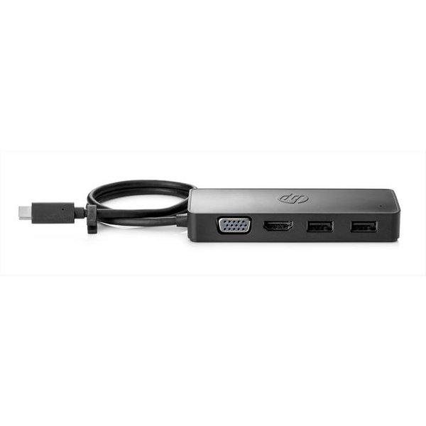 HP - HP Usb-C Travel Hub G2-Nero-image
