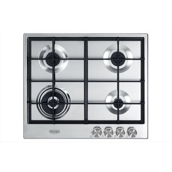 De Longhi - Piano Cottura A Gas Nsl 460 X 4 Fuochi 60cm-inox-image