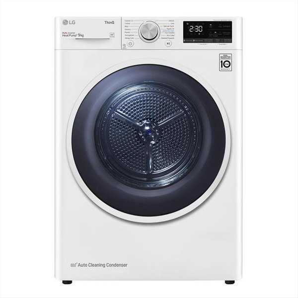 LG - Asciugatrice Rh90V9Avhn 9Kg Classe C-Bianco-image