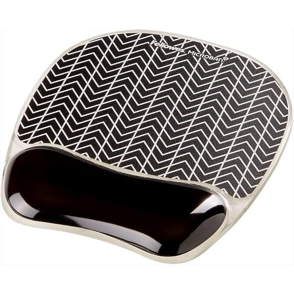 Fellowes - Mouse Pad Gel Xpolsi Pn-Bianco E Nero-image