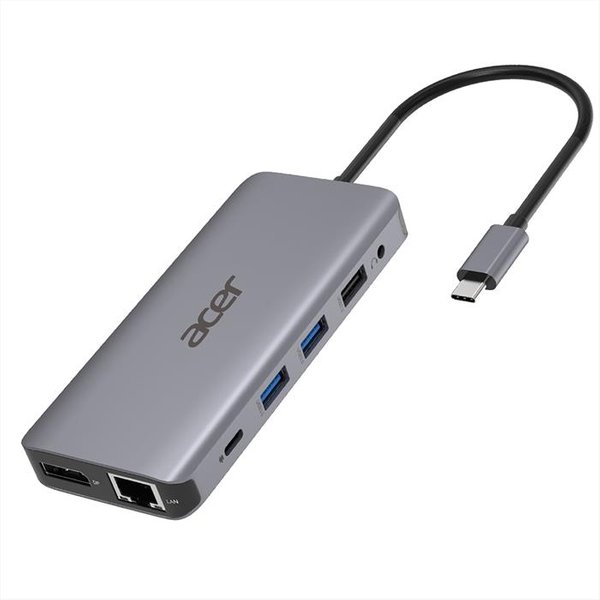 Acer - Acer Adattatore Multiporta Usb Type-C 12 In 1-Argento-image