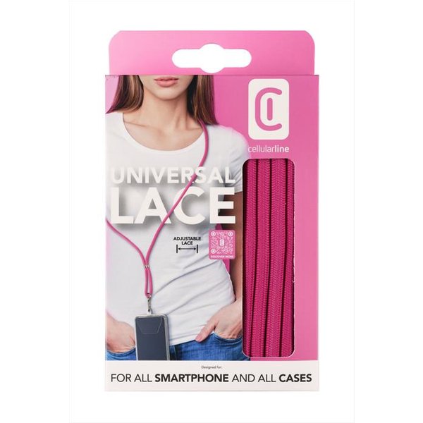 Cellularline - Laccio Universale Universallace2p-rosa-image