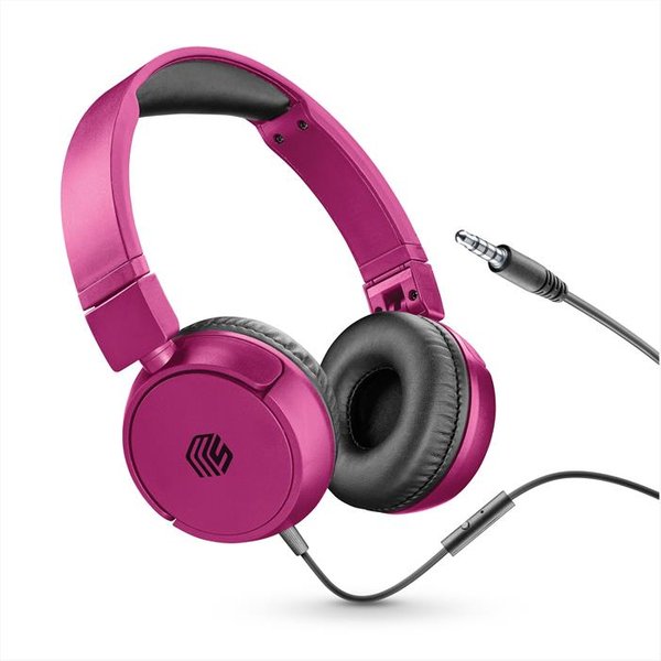 Cellularline - Cuffie A Padiglione Chiuso Musicsoundfullcp-Rosa-image