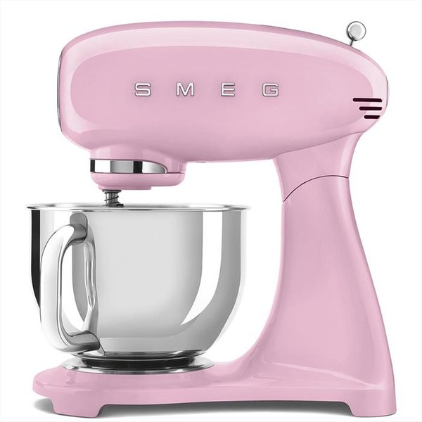 Smeg - Impastatrice Smf03Pkeu Full Color 50'S Style-Rosa-image
