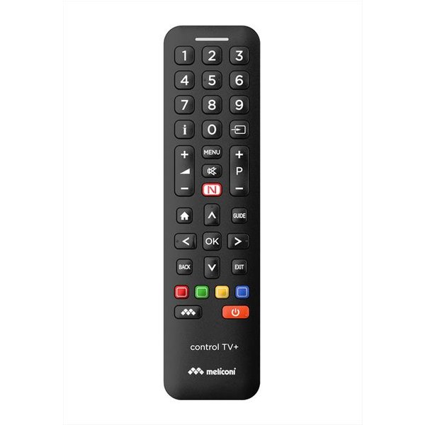 Meliconi - Telecomando Universale Control Tv+-calotta Nera, Tastiera Nera-image