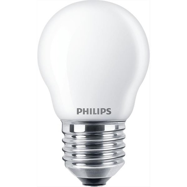 Philips - Led Oliva E Sfera 4,3 W 40 W E27 Luce Bianca Calda-image