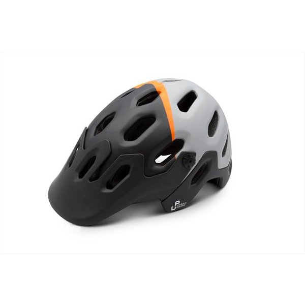 Urban Prime - Casco Adventure Helmet - Size L-Grigio, Nero, Arancione-image