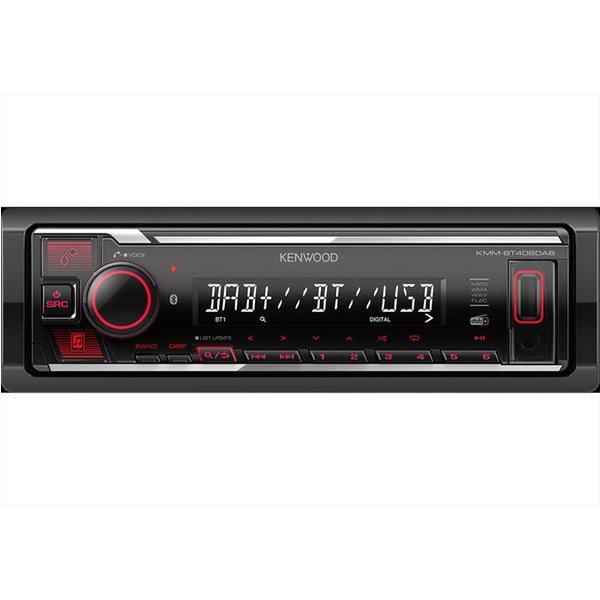 Kenwood - Car Stereo Kmm-Bt408Dab-Nero-image