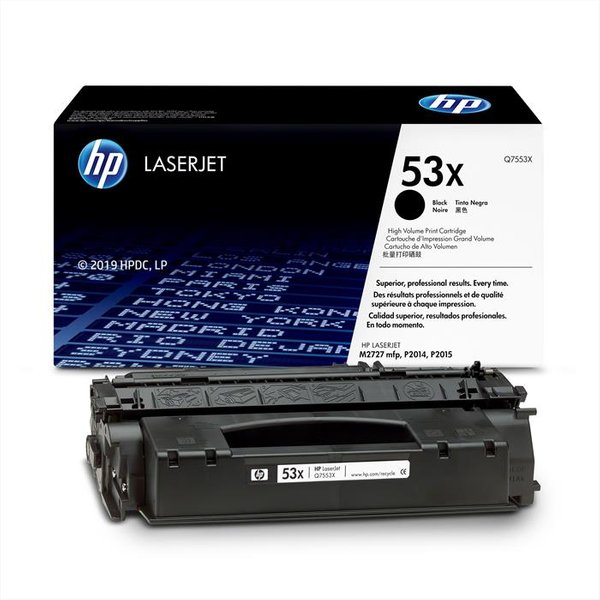 HP - 53X Toner Originale Alta Capacita'-Nero, Alta Aapacità-image