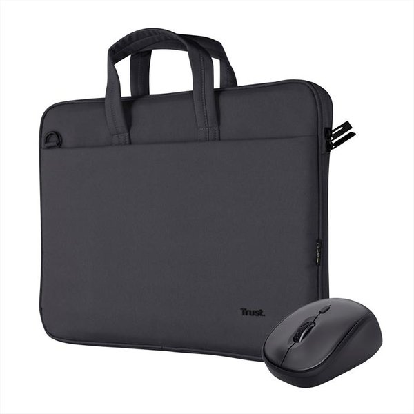 Trust - Borsa Notebook Bologna Bag And Mouse Set-Black-image