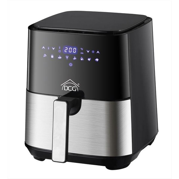 Dcg Eltronic - Friggitrice Ad Aria Fr3605D-Nero Silver-image
