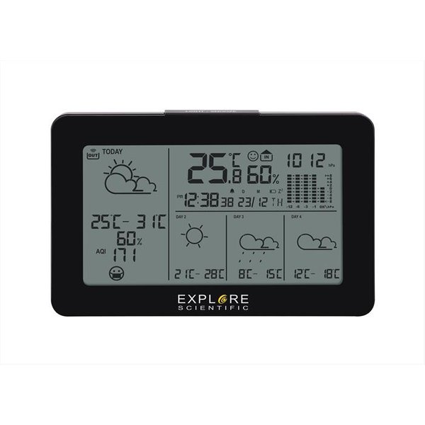 Explore Scientific - Stazione Meteo Smart Weather Station Wsh4103-Black-image