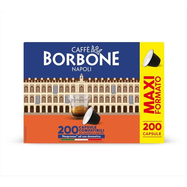 Caffe Borbone - Miscela Decisa Confezione 200 Pz - Comp. Nespresso-image