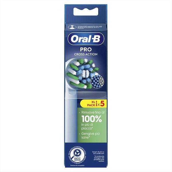Oral-b - Testine Di Ricambio Pro Cross Action-bianco-image