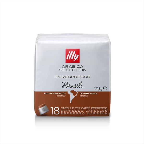 Illy - 18 Capsule Caffè Iperespresso Brasile-image