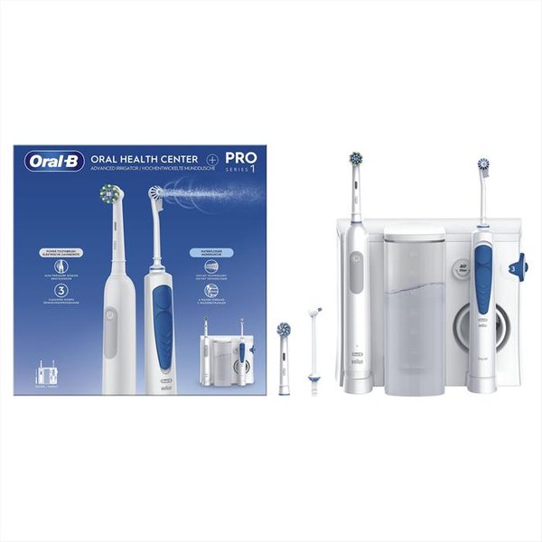 Oral-b - Spazzolino + Idropulsore Health Center-bianco-image