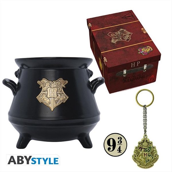 Abysse - Harry Potter - Cofanetto 3d Mug+3d Keychain+pin-image