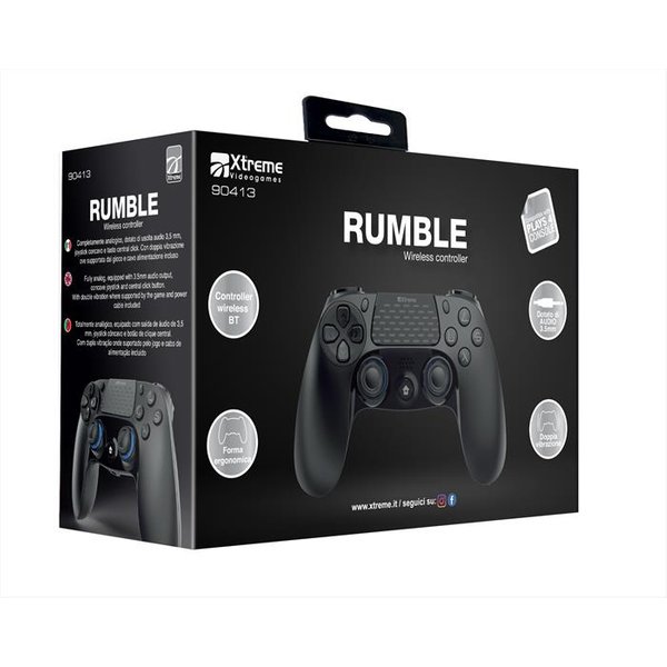 Xtreme - Controller Wireless Bt Rumble-nero-image
