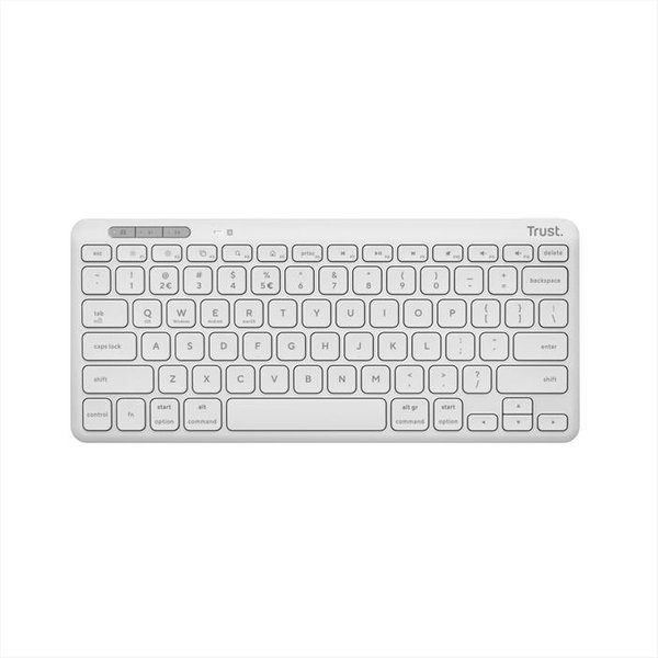 Trust - Tastiera Lyra Compact Wl-White-image